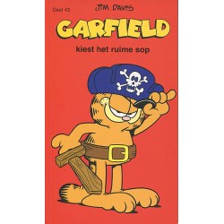 Garfield kiest het ruime sop