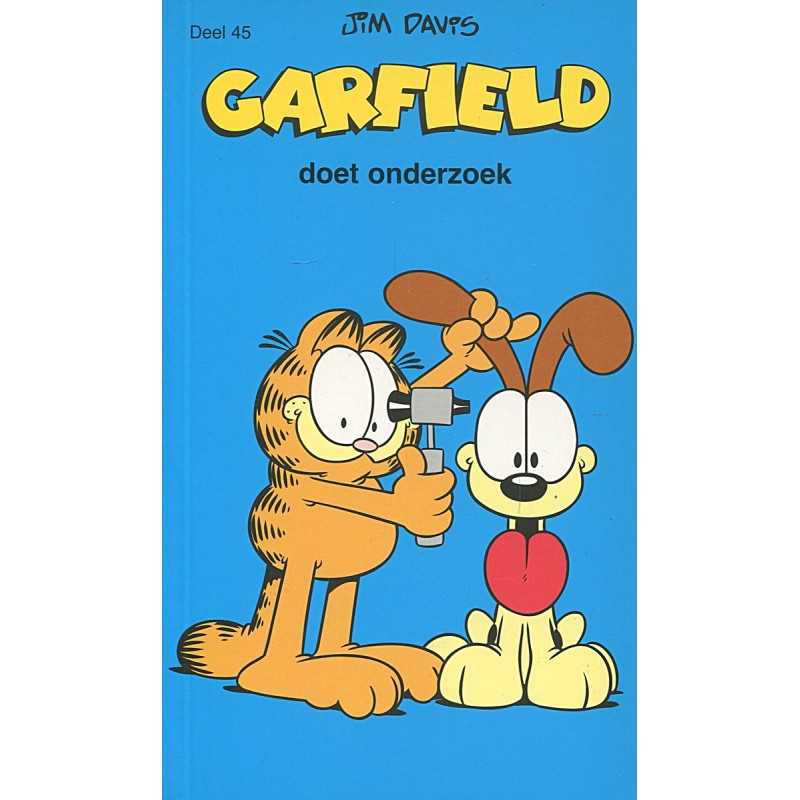 Garfield doet onderzoek